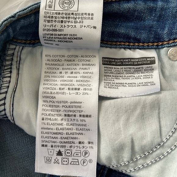 721 High Rise Skinny Women’s Jeans Size 27 - Picture 6 of 8